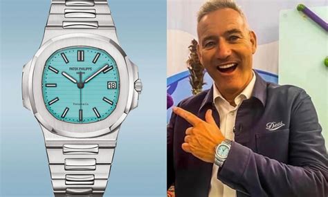 celebrities wearing patek philippe nautilus|tiffany blue nautilus Patek Philippe.